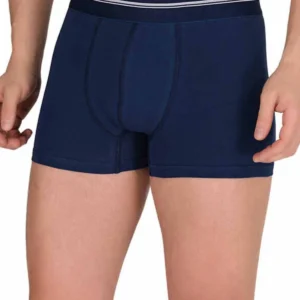 Likralı Erkek Boxer Şort Lacivert 1097B