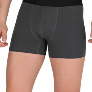 Pamuk Modal Likralı Esnek Erkek Boxer Füme 4476B