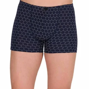 İnce Lastikli Sıkmayan Kumaşlı Modal Erkek Boxer Desen-1 4497B