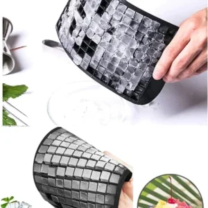 160 Petekli Buz Kalıbı Minik Küp Buz Kalıbı Buzluk Silikon Buzluk