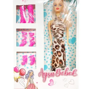 Ayakkabı Setli Aysu Bebek 30 cm 4 parça