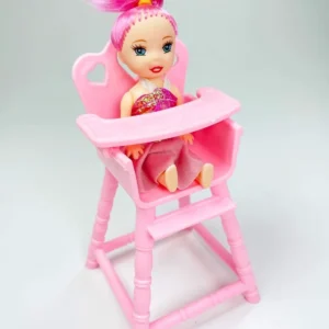 Mama Sandalyeli Parmak Bebek 16 cm