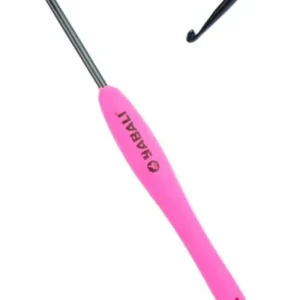 1 Adet Siyah Uçlu Elastik Saplı Yün Tığı (2-4 mm) - ybl