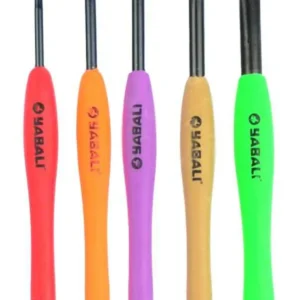 1 Adet Siyah Uçlu Elastik Saplı Yün Tığı (8 mm) - ybl