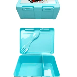 Pratik Beslenme Kutusu 2 Bölmeli Kilitli Beslenme Çantası Yeşil