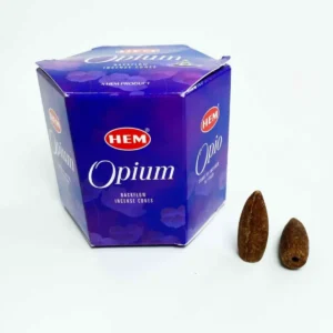 10 Adet Geri Akış Backflow Şelale Tütsü Konisi Tütsü Back Opium Çiçeği Kokulu