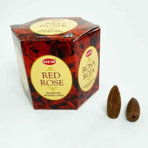 10 Adet Geri Akış Backflow Şelale Tütsü Konisi Tütsü Back Gül Kokulu