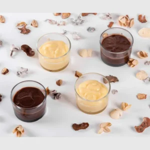 Şeffaf Borcam Şık Sufle ve Magnolya Kabı 220cc x 4 adet