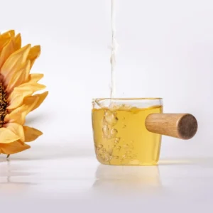 Ahşap Saplı Cam Mini Sunumluk Sosluk Reçellik ve Kahve Yanı İkramlık Özel Sunum 100ml