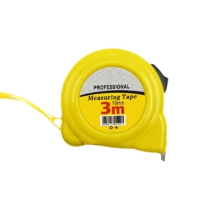 Profesyonel Şerit Metre Mezura 3 Metre 19 mm