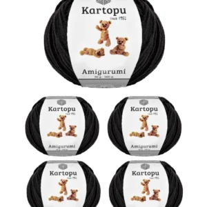 5 Adet Amigurumi El Örgü İpi 50gr 940