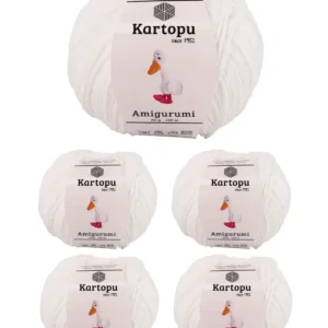 5 Adet Amigurumi El Örgü İpi 50gr 010