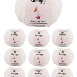 10 Adet Amigurumi El Örgü İpi 50gr 010