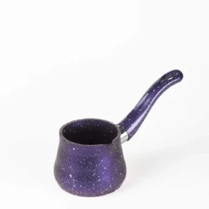Granit Döküm Kalın Cezve Kahve Süt Sos Hazırlama 0.30 lt Yuvarlak 8x7 cm