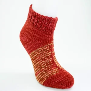 El Örgüsü Kışlık Şık Kadın Yün Patik D13