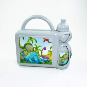 Figürlü Mataralı Okul Beslenme Çantası