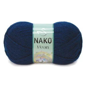 Vizon Premium Akrilik El Örgü İpi Yünü Renk No:148 Lacivert