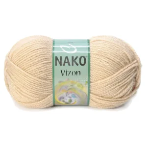 Vizon Premium Akrilik El Örgü İpi Yünü Renk No:219 Deve Tüyü