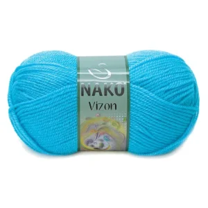 Vizon Premium Akrilik El Örgü İpi Yünü Renk No:235 Nazar Boncuğu