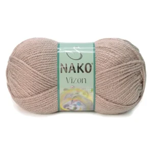 Vizon Premium Akrilik El Örgü İpi Yünü Renk No:257 Sütlü Kahve