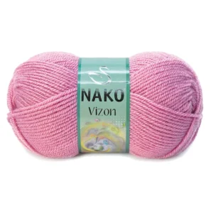 Vizon Premium Akrilik El Örgü İpi Yünü Renk No:275 Gül Kurusu