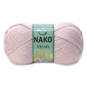 Vizon Premium Akrilik El Örgü İpi Yünü Renk No:318 Gül Goncası