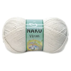 Vizon Premium Akrilik El Örgü İpi Yünü Renk No:6383 Mantar Beji