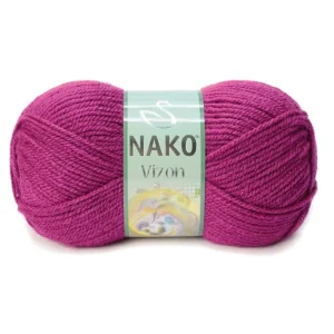 Vizon Premium Akrilik El Örgü İpi Yünü Renk No:6964 Küpeli