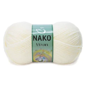 Vizon Premium Akrilik El Örgü İpi Yünü Renk No:23403 Eski Dantel