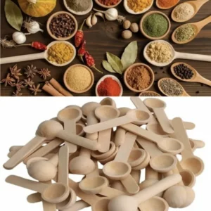 Bambu Baharat ve Reçel Kaşığı 6 Adet