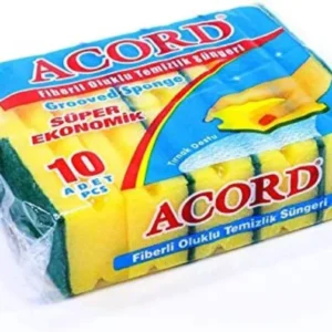 Oluklu Bulaşık Süngeri Ekonomik Paket 10 Adet Eskta Güçlü Kolay Temizlik