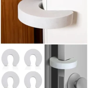 4 Adet Sünger Kapı Durdurucu Bebek Güvenliği koruyucu