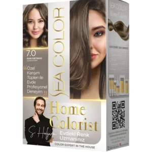 2 Tüp Home Colorist 7.0 Kum Fırtınası Premium Saç Boyası Evde Profesyonel Sonuç