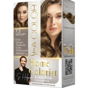 2 Tüp Home Colorist 7.3 Gizemli Kumral Premium Saç Boyası Evde Profesyonel Sonuç