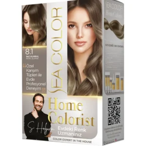 2 Tüp Home Colorist 8.1 İnci Kumral Premium Saç Boyası Evde Profesyonel Sonuç