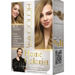 2 Tüp Home Colorist 8.3 Altın Kumral Premium Saç Boyası Evde Profesyonel Sonuç