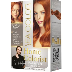 2 Tüp Home Colorist 8.45 Günbatımı Premium Saç Boyası Evde Profesyonel Sonuç