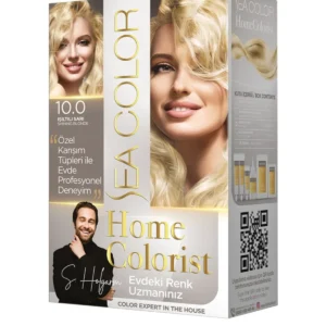 2 Tüp Home Colorist 10.0 Işıltılı Sarı Premium Saç Boyası Evde Profesyonel Sonuç