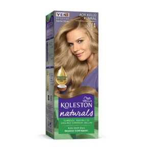 Naturals Saç Boyası Açık Küllü Kumral 8/1
