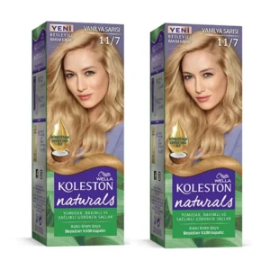 Naturals Saç Boyası Vanilya Sarısı 11/7 2x Paket