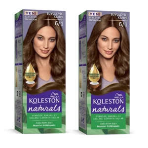 Naturals Saç Boyası Büyüleyici Kahve 6/1 2x Paket