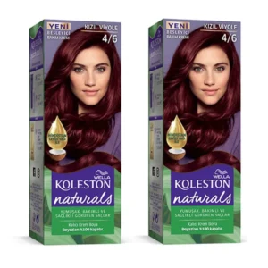Naturals Saç Boyası Kızıl Viyole 4/6 2x Paket
