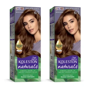 Naturals Saç Boyası Çikolata Kahve 6/7 2x Paket