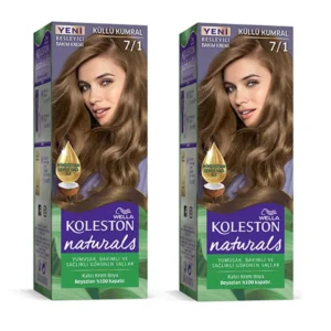 Naturals Saç Boyası Küllü Kumral 7/1 2x Paket
