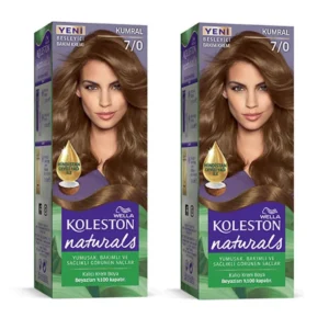 Naturals Saç Boyası Kumral 7/0 2x Paket
