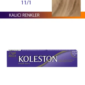 Single Tüp Boya Saç Boyası Açık Küllü Sarı 11/1