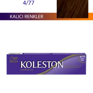 Single Tüp Boya Saç Boyası Kadife Kahve 4/77