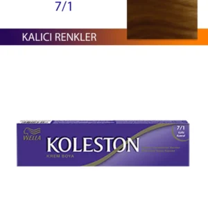 Single Tüp Boya Saç Boyası Küllü Kumral 7/1