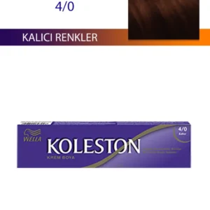 Single Tüp Boya Saç Boyası Kahve 4/0