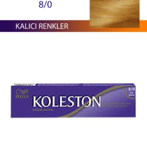 Single Tüp Boya Saç Boyası Açık Kumral 8/0